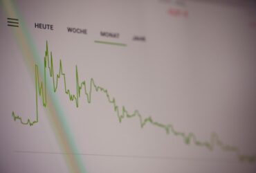 Photo Stock market graph