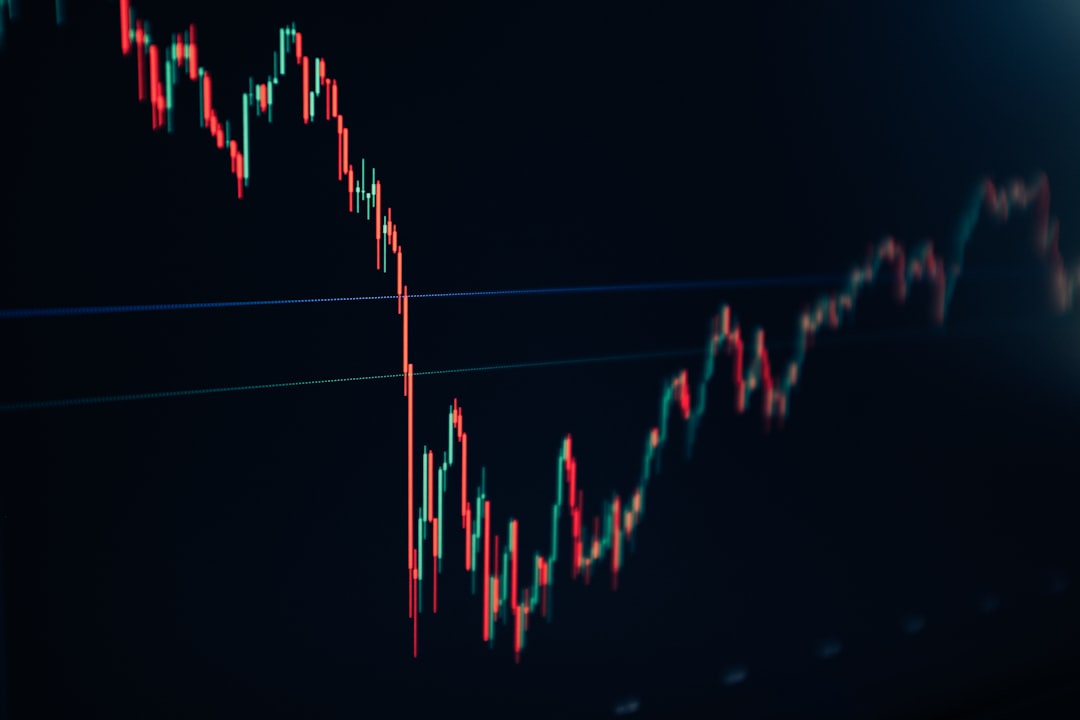 Photo Candlestick chart